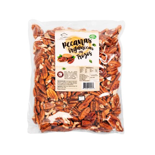 Pecanas orgánicas en trozos Chalet Gourmet 500 g