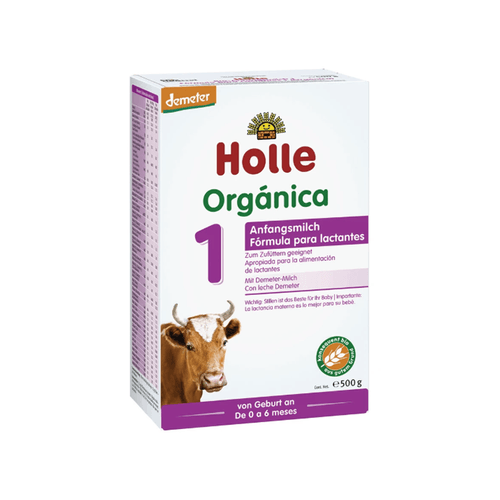 Fórmula para lactantes orgánica 1 Holle 500gr