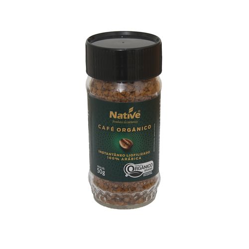 Café Instántaneo Orgánico Native 50 g