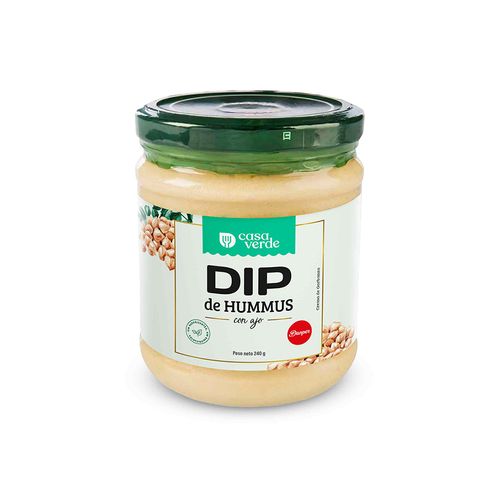 Hummus con Ajo Casa Verde Gourmet 240 g
