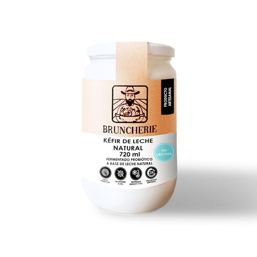 Kefir de Leche Natural Bruncherie 720 ml