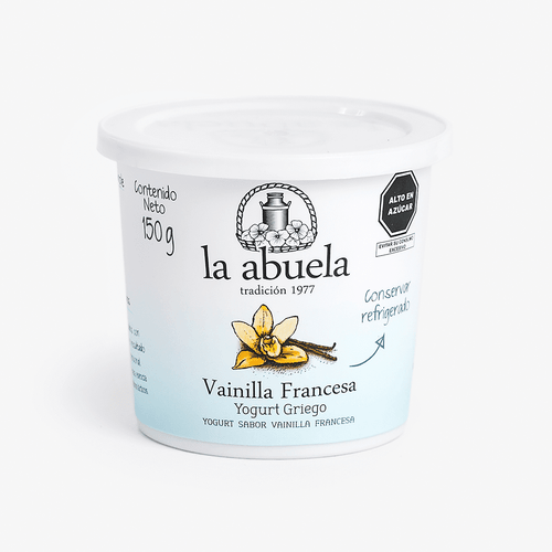 Yogurt Griego Vainilla Francesa La Abuela 150 g