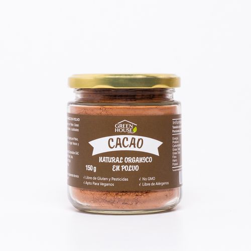 Cacao en Polvo Green House 150 g