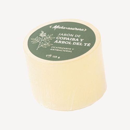 Jabón de Glicerina Copaiba/árbol de Té Dr. Misha 120 g