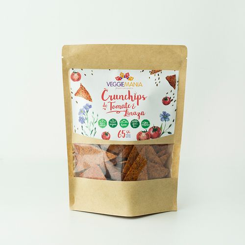 Crunchips Tomate Linaza  Veggiemania 65 g