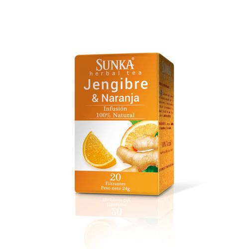 Infusión Jengibre & Naranja Sunka 20 und