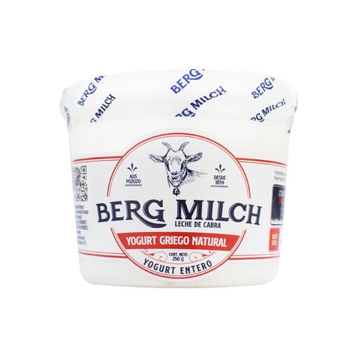 Yogurt Natural Griego Berg Milch 250 g