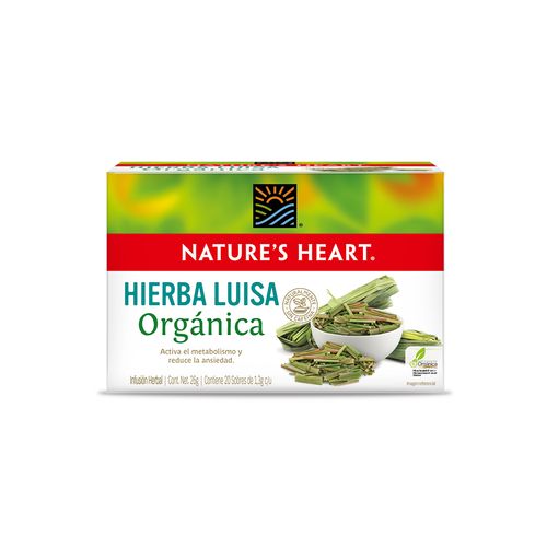 Té de Hierba Luisa Orgánico Nature's Heart 20 und