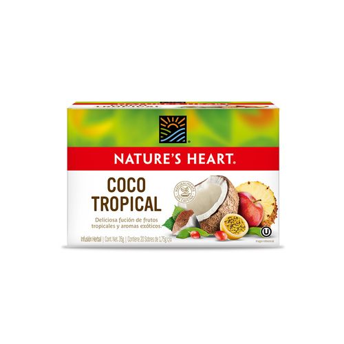 Te Herbal Coco Tropical Nature's Heart 12 und