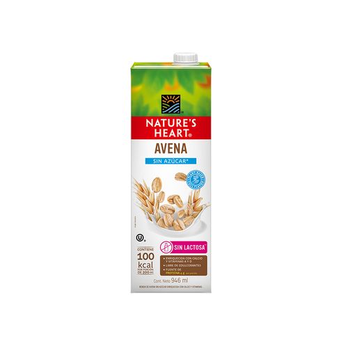 Bebida de Avena Sin Azúcar Nature's Heart 946 ml