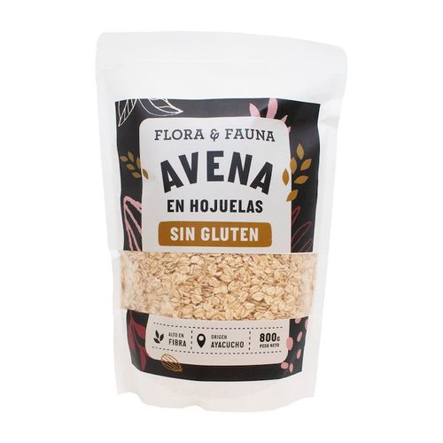 Hojuela de Avena 800gr flora y Fauna