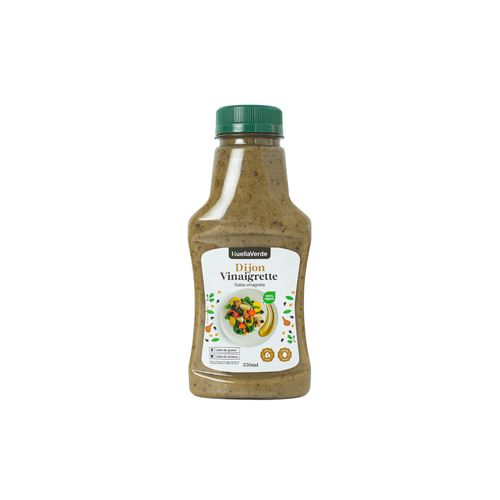 Salsa Vinagreta de Dijon Huella Verde 350ml