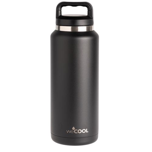 Botella Térmica Acero Inoxidable Negro Wecool 1064 ml
