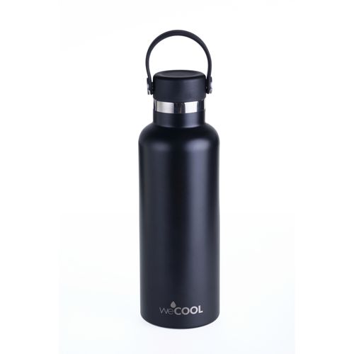BOTELLA WECOOL 650ML ACERO INOXIDABLE NEGRO