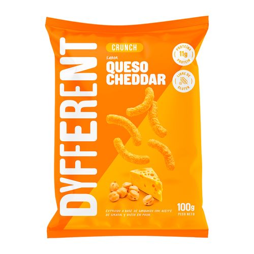 Crunch de Garbanzo Cheddar Dyfferent 100 g