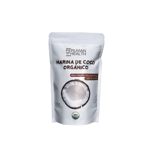 Harina de coco Orgánico Peruvian Health 450 g
