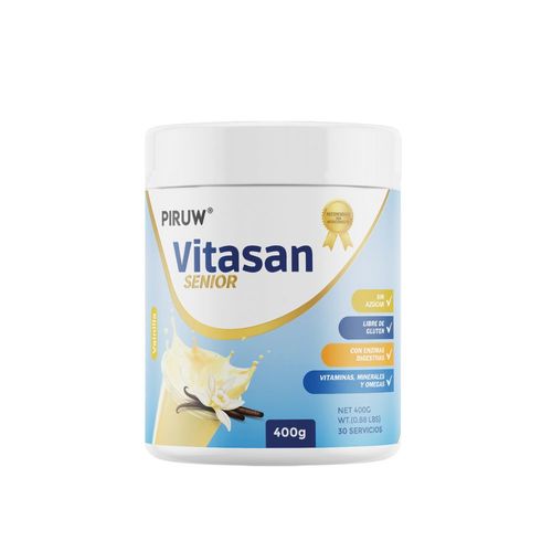 Vitasan Sénior Suplemento en Polvo para el Adulto Mayor Piruw 400gr