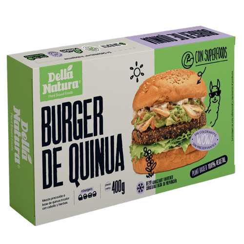 Hamburguesa de Quinua Della Natura 400 g