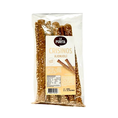 Crisinos de Avena y Ajonjolí La Purita 80 g