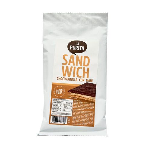 Galleta de Chocolate con Maní La Purita Verdad 35 g