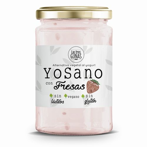 Yosano de Fresa Las tres Gunas 200 g