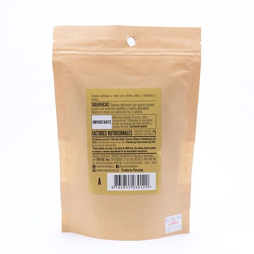 Crisinos de Aceitunas Secas y Romero Noa Gourmet 70 g