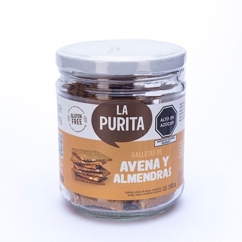 Galletas de Almendras La Purita Verdad 130 g