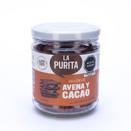 Galletas de Chocolate La Purita Verdad 130 g