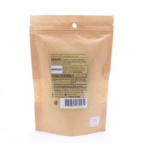 Galletas de Sémola, Oliva y Sal Rosada Noa 80 g