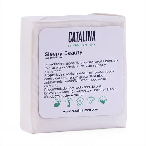 Jabón Nat D/Glicerina Sleepy Beauty Catalina Bath & Naturalcare 115g