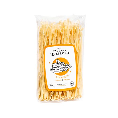 Pasta Al Huevo Artesanal Fetuccini Antigua Taberna Queirolo 500 G