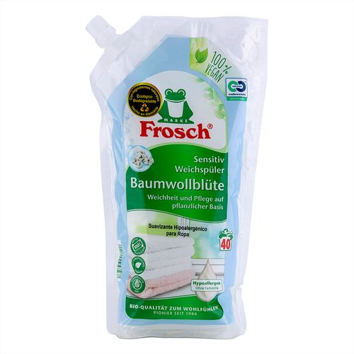 Suavizante Hipoalergénico P/ropa Frosch 1000ml