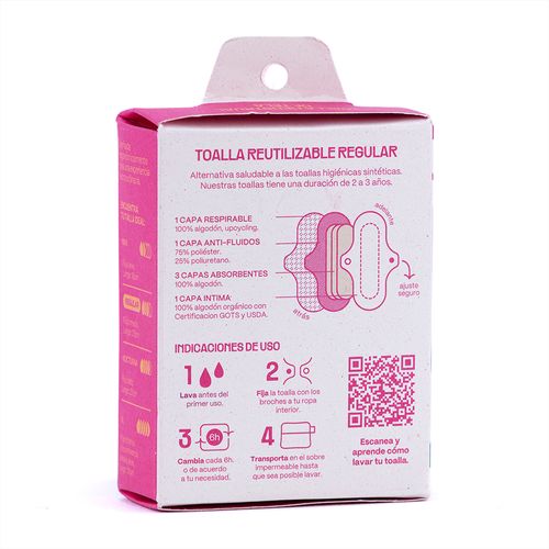 Toalla Higiénica Regular Bamboo Balance 1 und