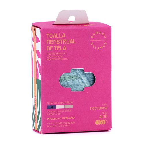 Toalla Higiénica Nocturna Bambo Balance 1 und