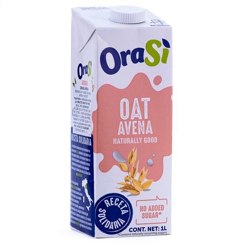 BEBIDA VEGETAL AVENA S/AZUCAR 1L ORASI