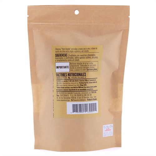 Galletas de Sémola, Aceite de Oliva, Sal Rosada y Pimienta Noa 80 g