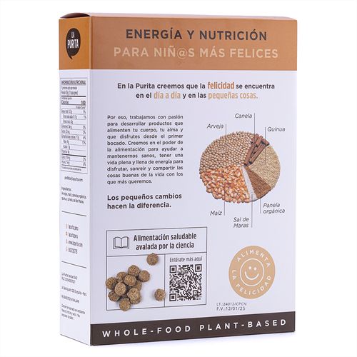 Cereal Pop's de Maíz y Canela La Purita Verdad 200 g