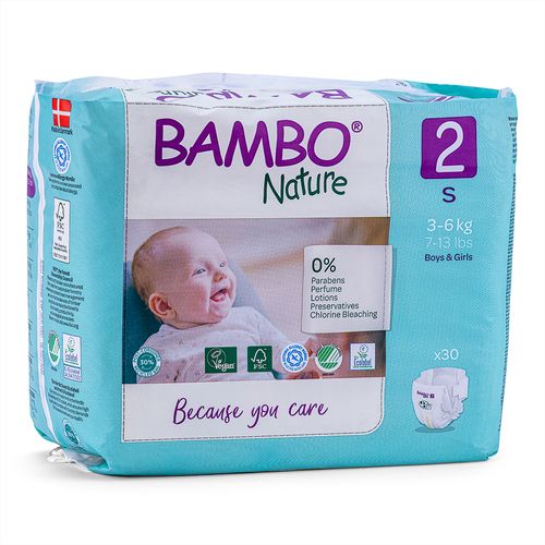 Pañales Ecológicos Bambo Nature 30 und