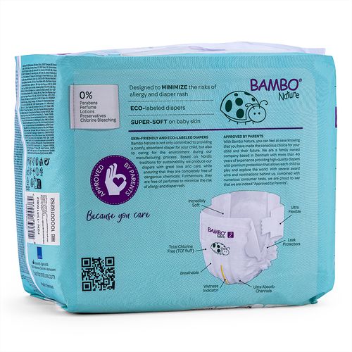Pañales Ecológicos Bambo Nature 30 und