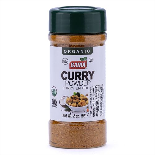 Curry en Polvo Orgánico Badia 56.7 g
