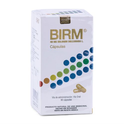 CÁPSULA BIRM INMONOMODULADOR 40MG X90 UN