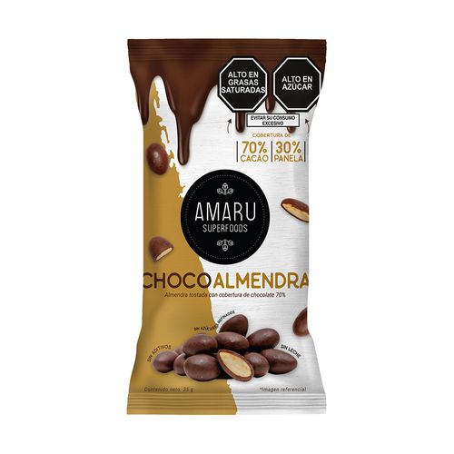 CHOCOALMENDRAS AMARU SUP 35G