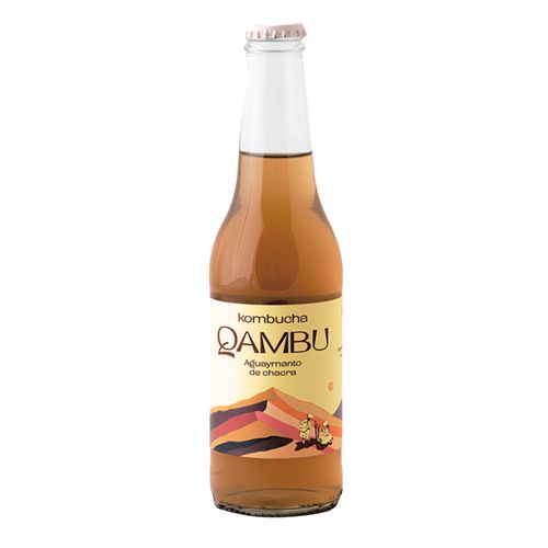 kombucha aguaymanto 350ml Qambu