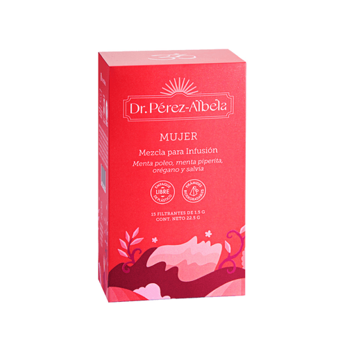 Infusión para mujer 15 filtrantes Dr. Pérez Albela