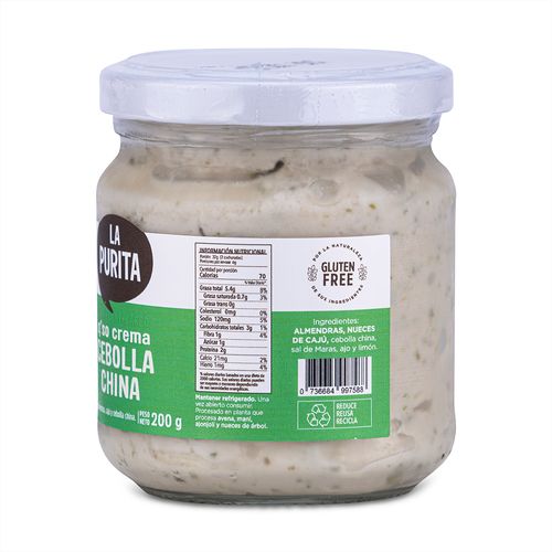 Queso Cebolla China La Purita Verdad 200 g