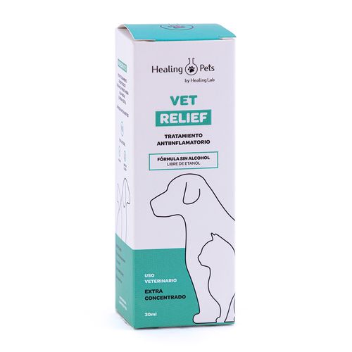 GOTERO MASCOTA VET RELIEF 30ML HEALING