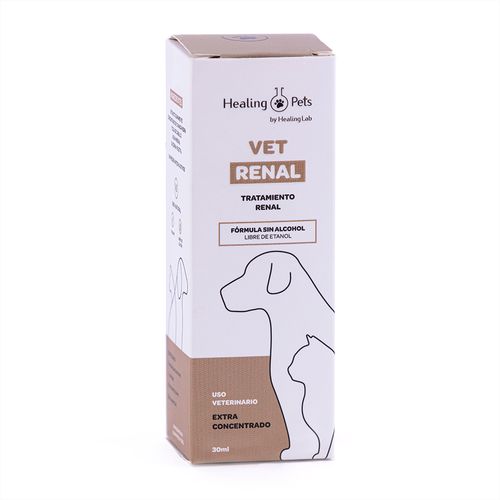GOTERO MASCOTA VET RENAL 30ML HEALING