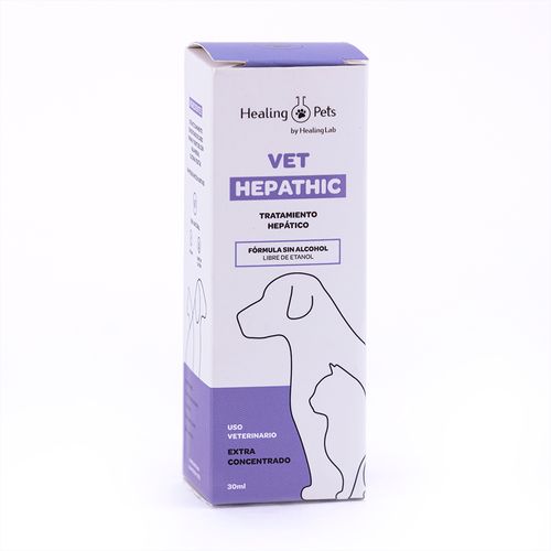 GOTERO MASCOTA VET HEPATHI 30ML HEALING