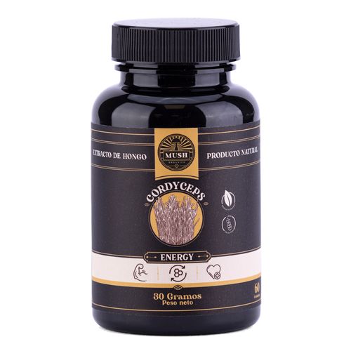 ENERGY CORDYCEPS MUSH ORGANICS 60 CAP
