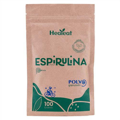 Espirulina en Polvo 100gr Healeat